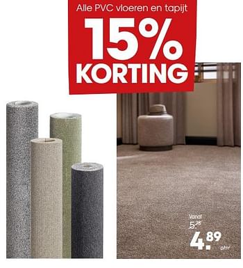 Aanbiedingen Vloeren tapijt - Huismerk - Kwantum - Geldig van 07/11/2022 tot 16/11/2022 bij Kwantum