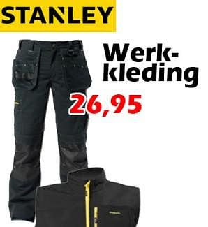 Aanbiedingen Werk- kleding - Stanley - Geldig van 27/10/2022 tot 20/11/2022 bij Itek