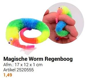 Aanbiedingen Magische worm regenboog - Pur Element - Geldig van 20/09/2022 tot 06/12/2022 bij Lobbes