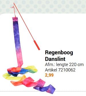 Aanbiedingen Regenboog danslint - Pur Element - Geldig van 20/09/2022 tot 06/12/2022 bij Lobbes