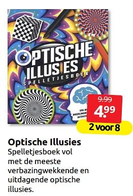 Aanbiedingen Optische illusies - Huismerk - Boekenvoordeel - Geldig van 12/11/2022 tot 20/11/2022 bij Boekenvoordeel