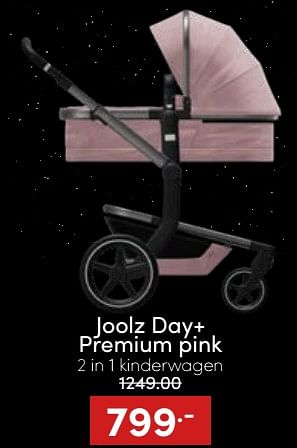 Aanbiedingen Joolz day+ premium pink 2 in 1 kinderwagen - Joolz - Geldig van 20/11/2022 tot 26/11/2022 bij Baby & Tiener Megastore