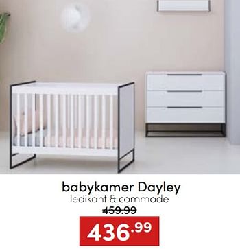 Aanbiedingen Babykamer dayley - Huismerk - Baby &amp; Tiener Megastore - Geldig van 20/11/2022 tot 26/11/2022 bij Baby & Tiener Megastore