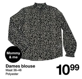 Aanbiedingen Dames blouse - Huismerk - Zeeman  - Geldig van 19/11/2022 tot 25/11/2022 bij Zeeman