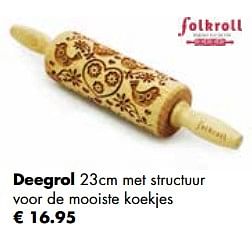 Aanbiedingen Deegrol - Folkroll - Geldig van 21/11/2022 tot 24/12/2022 bij Multi Bazar
