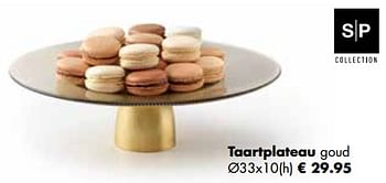 Aanbiedingen Taartplateau - Salt &amp; Pepper - Geldig van 21/11/2022 tot 24/12/2022 bij Multi Bazar