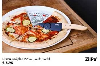 Aanbiedingen Pizza snijder - ZiiPa - Geldig van 21/11/2022 tot 24/12/2022 bij Multi Bazar
