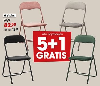 Aanbiedingen Klapstoelen - Huismerk - Kwantum - Geldig van 29/11/2022 tot 18/12/2022 bij Kwantum
