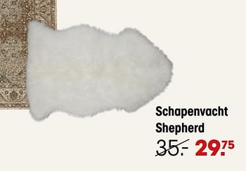 Aanbiedingen Schapenvacht shepherd - Huismerk - Kwantum - Geldig van 29/11/2022 tot 18/12/2022 bij Kwantum