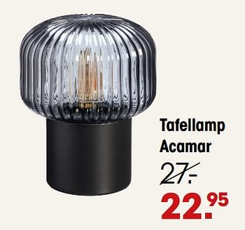 Aanbiedingen Tafellamp acamar - Huismerk - Kwantum - Geldig van 29/11/2022 tot 18/12/2022 bij Kwantum