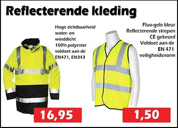 Aanbiedingen Reflecterende kleding - Huismerk - Itek - Geldig van 10/11/2022 tot 04/12/2022 bij Itek