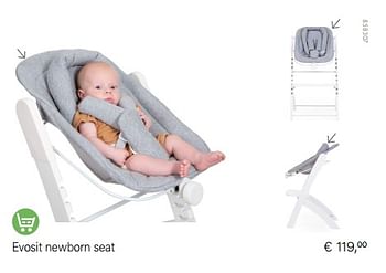 Aanbiedingen Evosit newborn seat - Childhome - Geldig van 01/12/2022 tot 31/12/2022 bij Multi Bazar