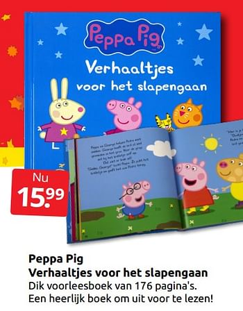 Aanbiedingen Peppa pig verhaaltjes voor het slapengaan - Huismerk - Boekenvoordeel - Geldig van 26/11/2022 tot 06/12/2022 bij Boekenvoordeel