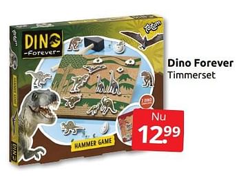Aanbiedingen Dino forever - Forever - Geldig van 26/11/2022 tot 06/12/2022 bij Boekenvoordeel