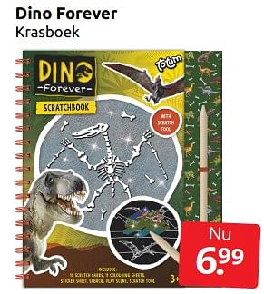 Aanbiedingen Dino forever - Huismerk - Boekenvoordeel - Geldig van 26/11/2022 tot 06/12/2022 bij Boekenvoordeel