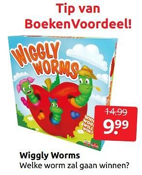 Aanbiedingen Wiggly worms - Goliath - Geldig van 26/11/2022 tot 06/12/2022 bij Boekenvoordeel