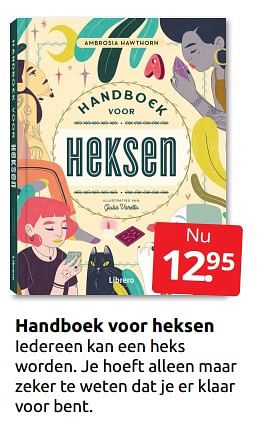 Aanbiedingen Handboek voor heksen - Huismerk - Boekenvoordeel - Geldig van 26/11/2022 tot 06/12/2022 bij Boekenvoordeel