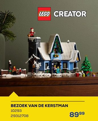 Aanbiedingen Bezoek van de kerstman 10293 - Lego - Geldig van 26/11/2022 tot 06/01/2023 bij Supra Bazar