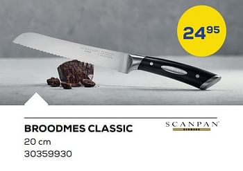 Aanbiedingen Broodmes classic - Scanpan - Geldig van 26/11/2022 tot 06/01/2023 bij Supra Bazar