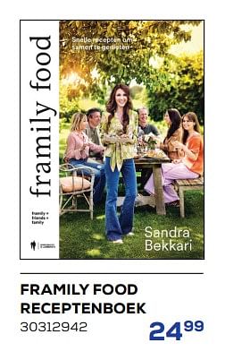 Aanbiedingen Framily food receptenboek - Huismerk - Supra Bazar - Geldig van 26/11/2022 tot 06/01/2023 bij Supra Bazar