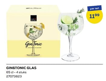 Aanbiedingen Gin+tonic glas - Royal Leerdam - Geldig van 26/11/2022 tot 06/01/2023 bij Supra Bazar