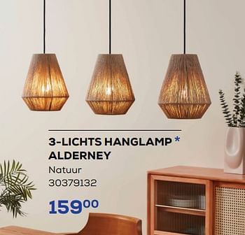 Aanbiedingen 3-lichts hanglamp alderney - Eglo - Geldig van 26/11/2022 tot 06/01/2023 bij Supra Bazar