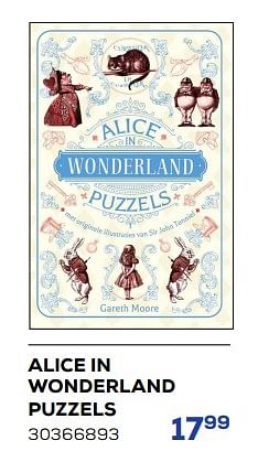 Aanbiedingen Alice in wonderland puzzels - Huismerk - Supra Bazar - Geldig van 26/11/2022 tot 06/01/2023 bij Supra Bazar