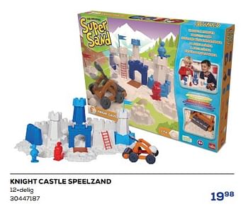 Aanbiedingen Knight castle speelzand - Goliath - Geldig van 26/11/2022 tot 06/01/2023 bij Supra Bazar