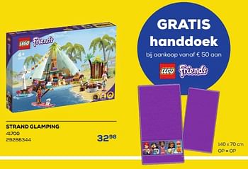 Aanbiedingen Strand glamping 41700 - Lego - Geldig van 26/11/2022 tot 06/01/2023 bij Supra Bazar