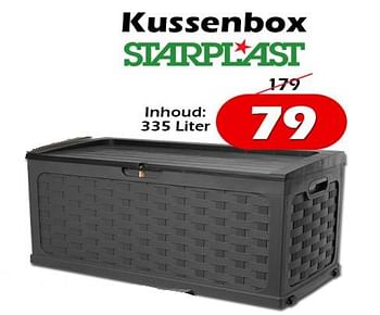 Aanbiedingen Kussenbox - Starplast - Geldig van 24/11/2022 tot 18/12/2022 bij Itek