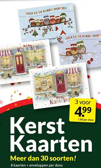 Aanbiedingen Kerst kaarten - Huismerk - Boekenvoordeel - Geldig van 03/12/2022 tot 31/12/2022 bij Boekenvoordeel