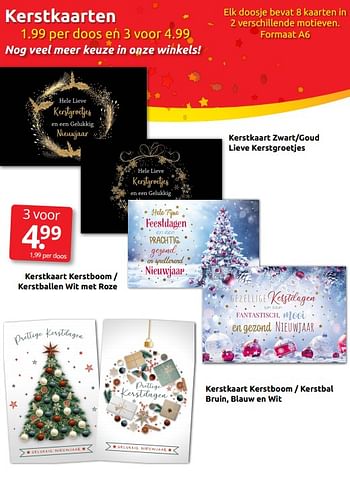 Aanbiedingen Kerstkaarten - Huismerk - Boekenvoordeel - Geldig van 03/12/2022 tot 31/12/2022 bij Boekenvoordeel