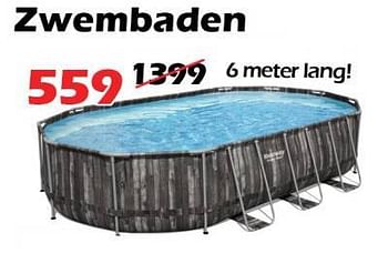 Aanbiedingen Zwembaden - BestWay - Geldig van 24/11/2022 tot 18/12/2022 bij Itek
