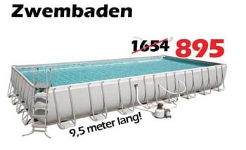 Aanbiedingen Zwembaden - BestWay - Geldig van 24/11/2022 tot 18/12/2022 bij Itek
