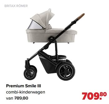 Aanbiedingen Britax römer premium smile iii combi-kinderwagen - Britax - Geldig van 05/12/2022 tot 31/12/2022 bij Baby-Dump
