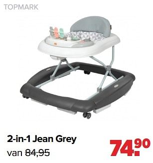 Aanbiedingen Topmark 2-in-1 jean grey - Topmark - Geldig van 05/12/2022 tot 31/12/2022 bij Baby-Dump