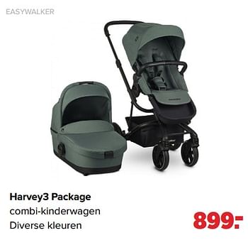 Aanbiedingen Easywalker harvey3 package combi-kinderwagen - Easywalker - Geldig van 05/12/2022 tot 31/12/2022 bij Baby-Dump