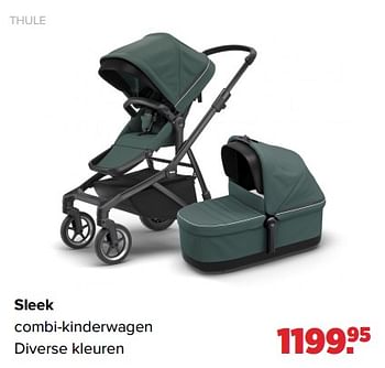 Aanbiedingen Thule sleek combi-kinderwagen - Thule - Geldig van 05/12/2022 tot 31/12/2022 bij Baby-Dump