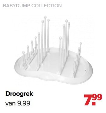 Aanbiedingen Babydump collection droogrek - Huismerk - Baby-Dump - Geldig van 05/12/2022 tot 31/12/2022 bij Baby-Dump