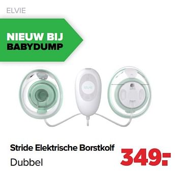 Aanbiedingen Elvie stride elektrische borstkolf dubbel - Elvie - Geldig van 05/12/2022 tot 31/12/2022 bij Baby-Dump