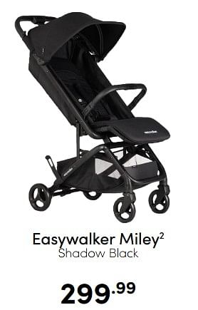 Aanbiedingen Easywalker miley2 shadow black - Easywalker - Geldig van 07/12/2022 tot 17/12/2022 bij Baby & Tiener Megastore