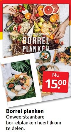Aanbiedingen Borrel planken - Huismerk - Boekenvoordeel - Geldig van 10/12/2022 tot 31/12/2022 bij Boekenvoordeel