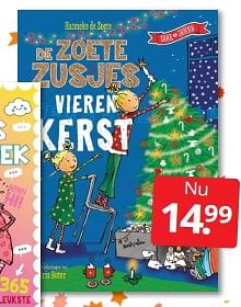 Aanbiedingen De zoete zusjes vieren kerst - Huismerk - Boekenvoordeel - Geldig van 10/12/2022 tot 31/12/2022 bij Boekenvoordeel