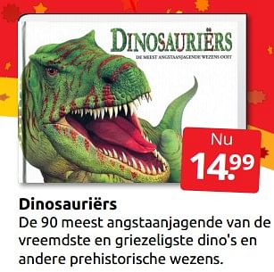 Aanbiedingen Dinosauriërs - Huismerk - Boekenvoordeel - Geldig van 10/12/2022 tot 31/12/2022 bij Boekenvoordeel