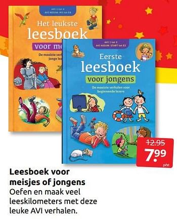 Aanbiedingen Leesboek voor meisjes of jongens - Huismerk - Boekenvoordeel - Geldig van 10/12/2022 tot 31/12/2022 bij Boekenvoordeel