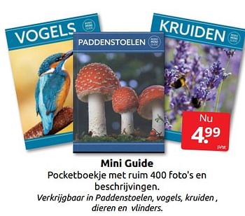 Aanbiedingen Mini guide - Huismerk - Boekenvoordeel - Geldig van 10/12/2022 tot 31/12/2022 bij Boekenvoordeel