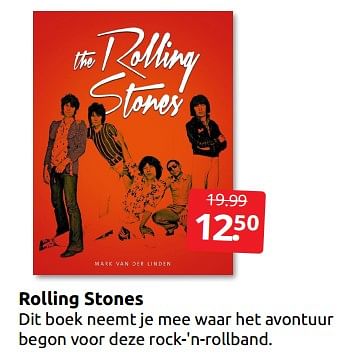 Aanbiedingen Rolling stones - Huismerk - Boekenvoordeel - Geldig van 10/12/2022 tot 31/12/2022 bij Boekenvoordeel