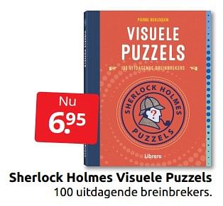 Aanbiedingen Sherlock holmes visuele puzzels - Huismerk - Boekenvoordeel - Geldig van 10/12/2022 tot 31/12/2022 bij Boekenvoordeel