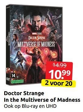 Aanbiedingen Doctor strange in the multiverse of madness - Huismerk - Boekenvoordeel - Geldig van 10/12/2022 tot 31/12/2022 bij Boekenvoordeel