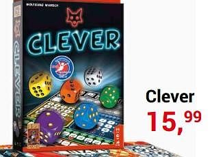 Aanbiedingen Clever - 999games - Geldig van 20/11/2022 tot 31/12/2022 bij Lobbes